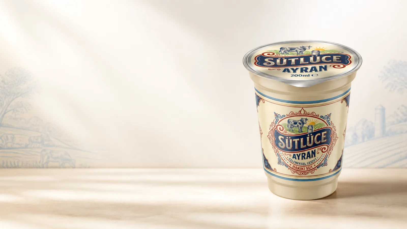 Sütlüce Ayran 200 ml ambalajı